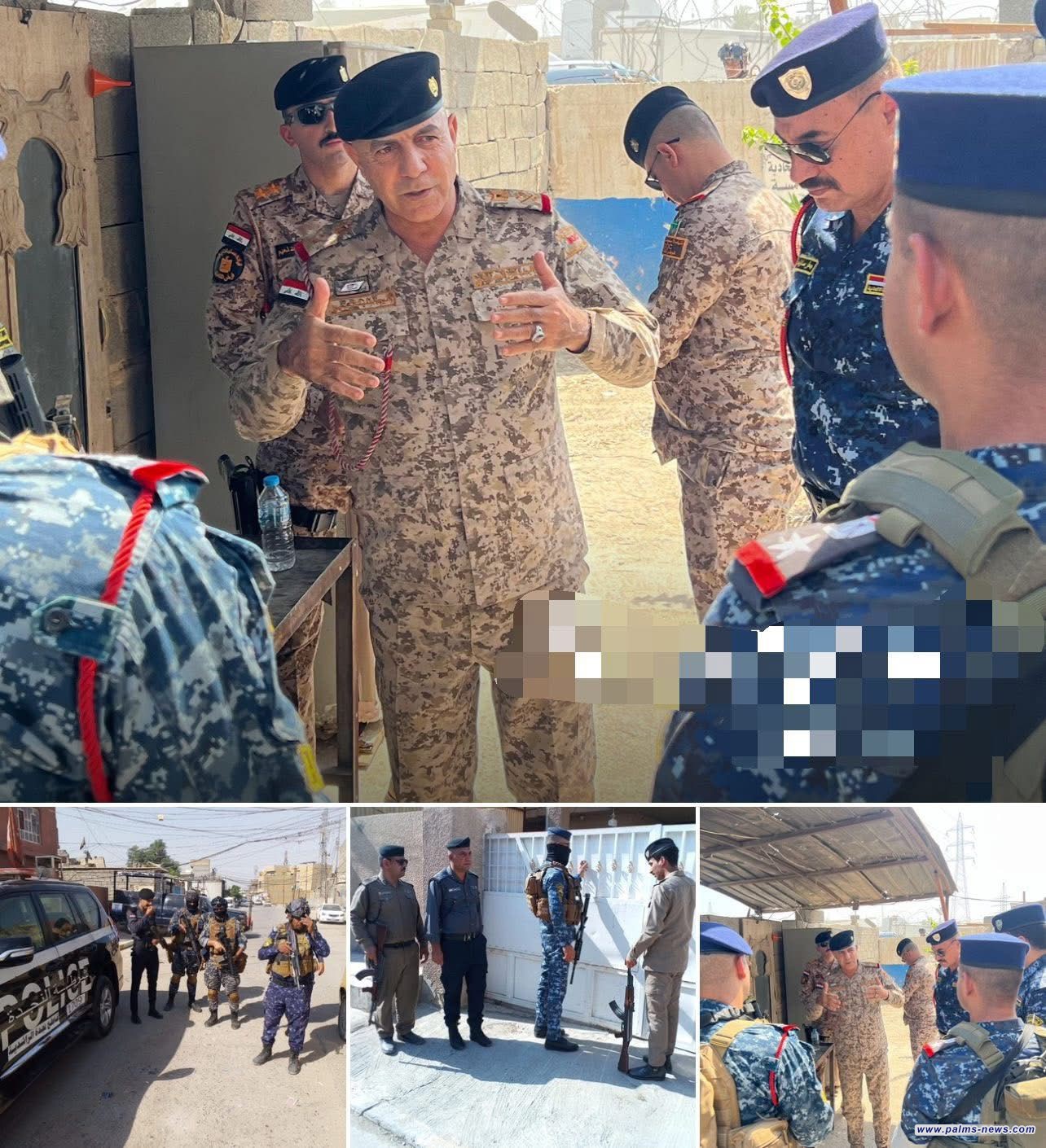 قيادة عمليات بغداد تطلق عملية أمنية لملاحقة الخارجين عن القانون